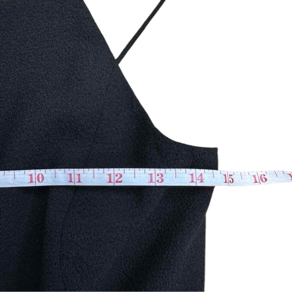 BLACK HALO Black Halter Jumpsuit Size 4 - Picture 6 of 6